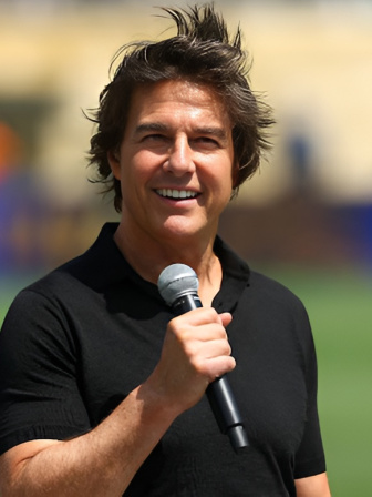Tom Cruise at World Cup