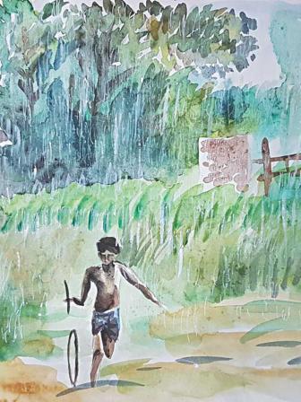 Anisul Hoque's painting