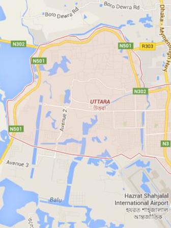 Uttara map.JPG