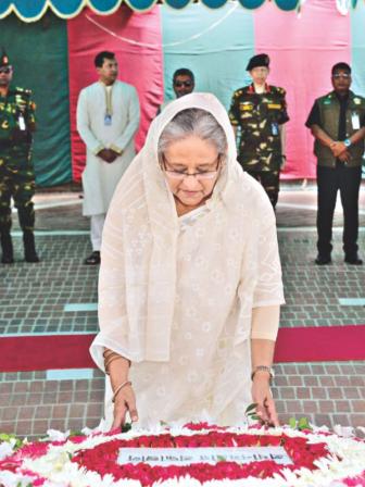 grave of Father of the Nation Bangabandhu Sheikh Mujibur Rahman