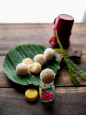 COCONUT LADDU Recipes to celebrate Pahela Falgun