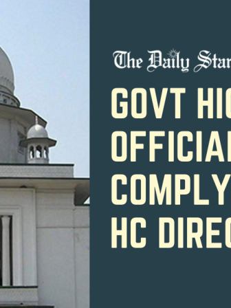 Govt high officials’ routine disregard for court orders