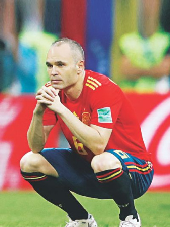 maestro Andres Iniesta