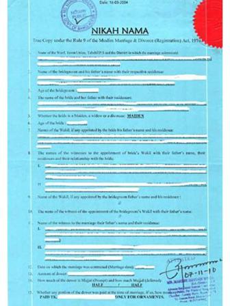Nikahnama