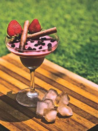 Strawberry Choco Yoghurt Mousse