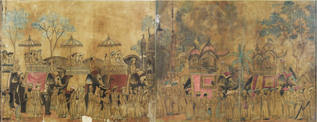 history of eid processions in Dhaka