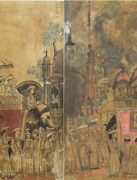 history of eid processions in Dhaka