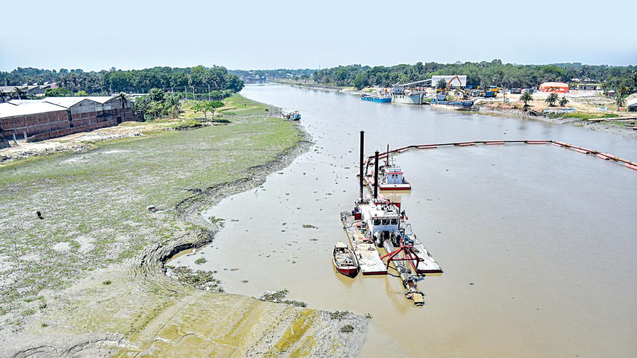 Pollution & encroachment killing Bhairab river